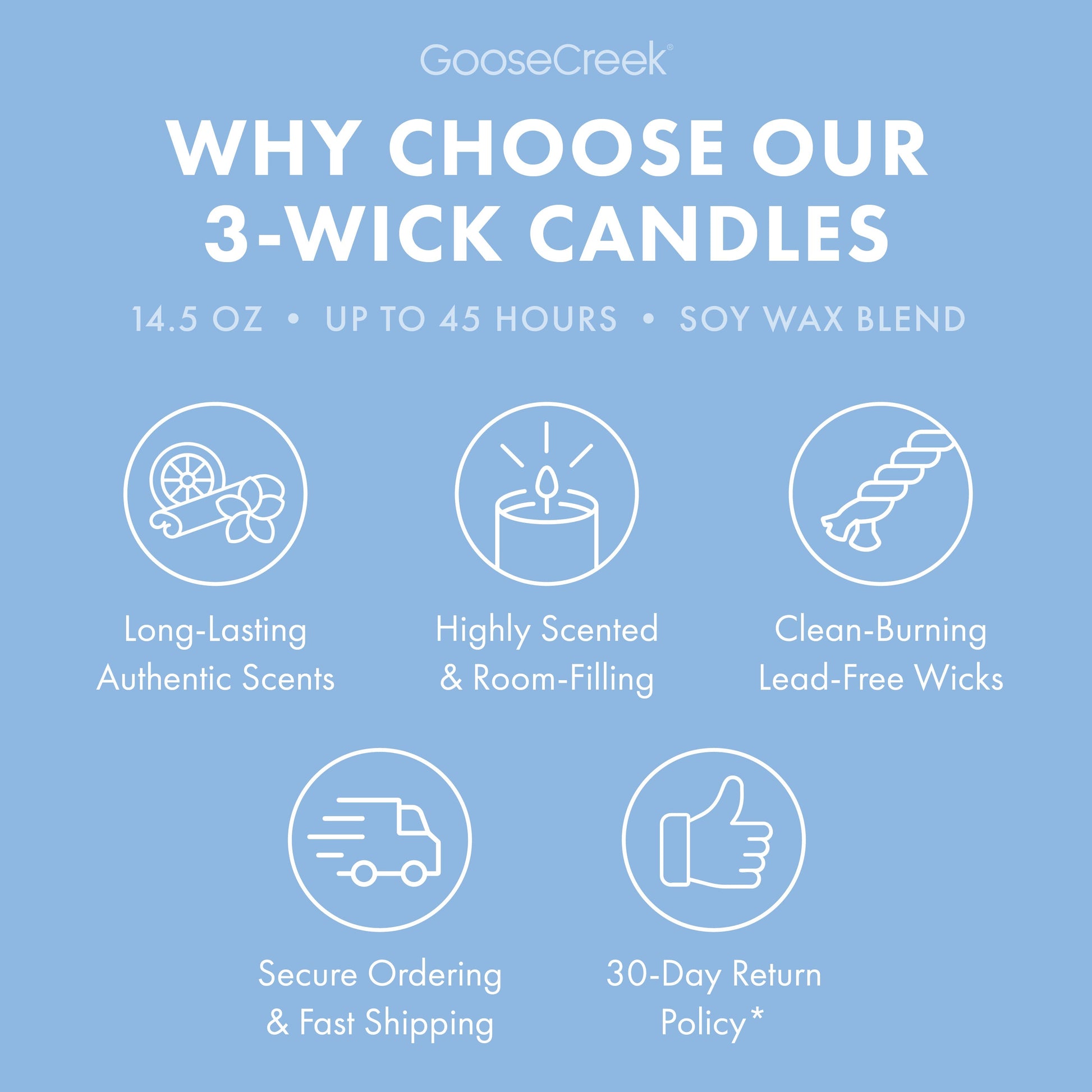 Blueberry Cheesecake 3-Wick Candle