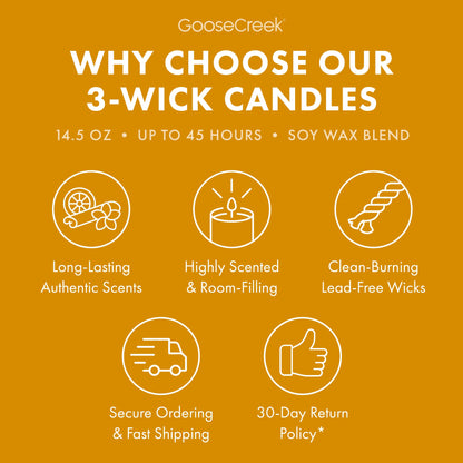 Toffee Kettle Corn 3-Wick Candle